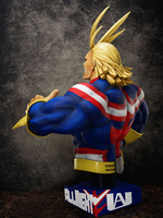 my-hero-academia-all-might-11-scale-bust-figure image number 8