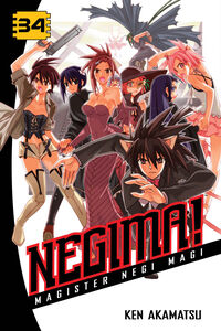 Negima! Magister Negi Magi Manga Volume 34