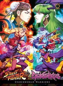 Street Fighter Vs Darkstalkers Underworld Warriors Manga HC