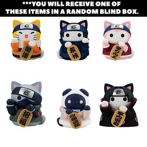 Nyaruto! Beckoning Cat Fortune Ver Naruto Figure Blind Box