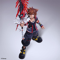 Kingdom Hearts III - Sora Play Arts Kai Action Figure (Deluxe Ver. 2) image number 6