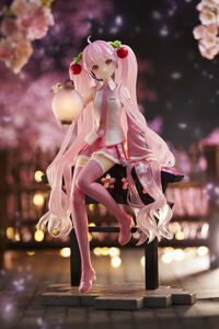 Hatsune Miku - Sakura Miku AMP+ Prize Figure (Sakura Lantern Ver.) (Re-run)