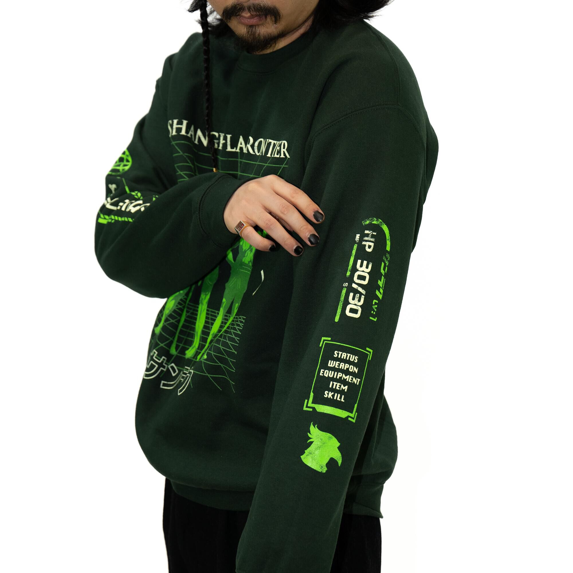 Shangri-La Frontier - Sunraku Avatar Selection Sweatshirt - Crunchyroll Exclusive image number 4