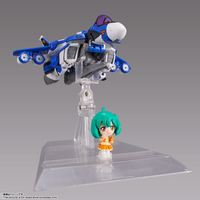 Macross Frontier - Ranka Lee & VF-25G Messiah Valkyrie Tiny Session Action Figure (Michael Use Ver.) image number 1