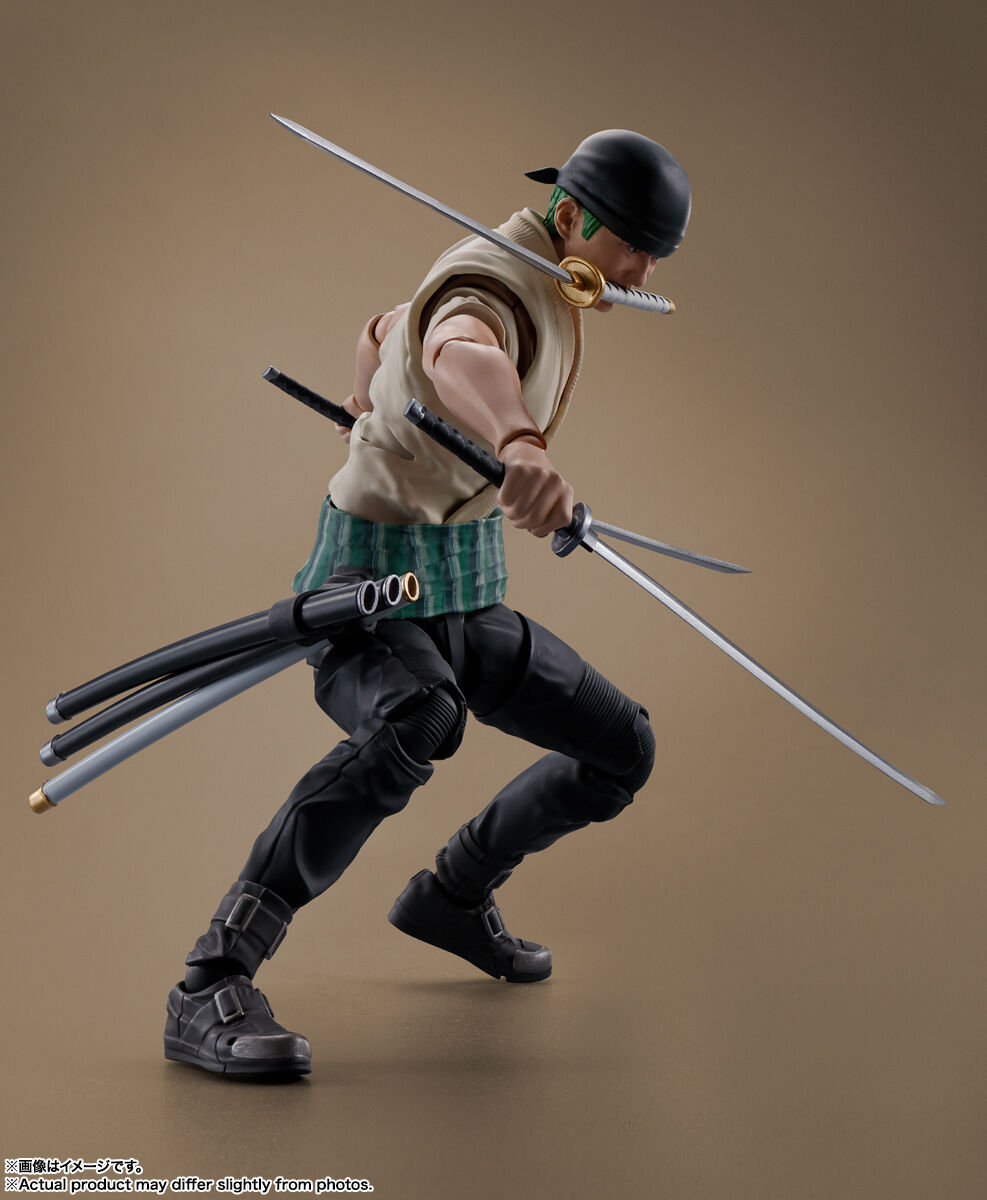 Roronoa Zoro Une S&eacute;rie Netflix One Piece Figurine S.H.Figuarts image number 5