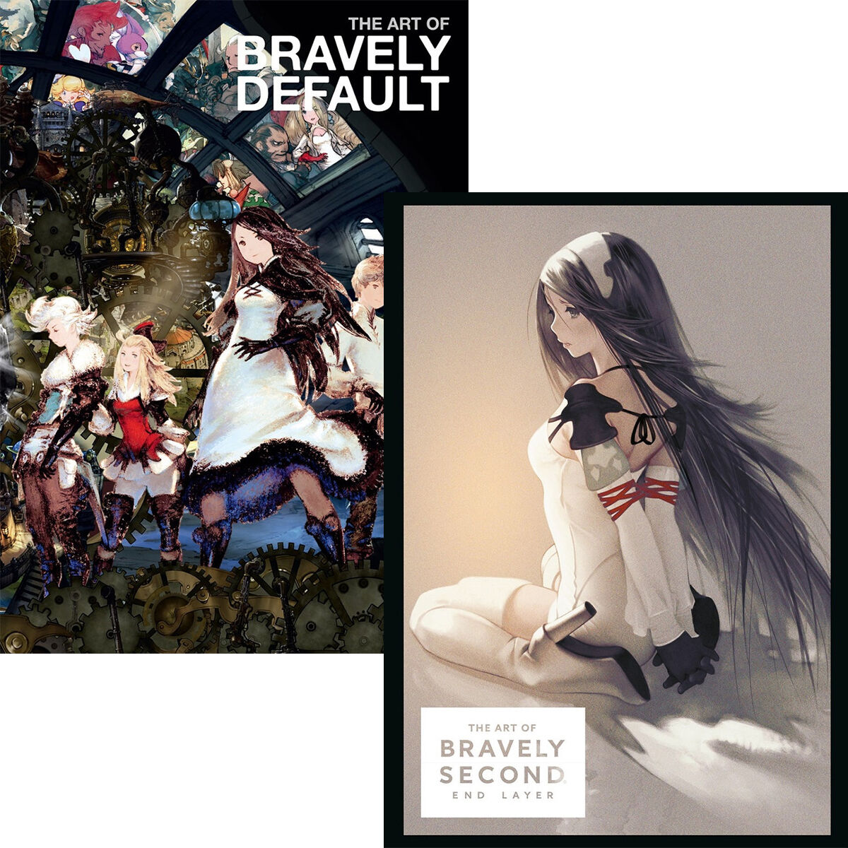 The Art of Bravely Art Book Hardcover Bundle