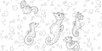 Pop Manga Mermaids and Other Sea Creatures A Coloring Book image number 3