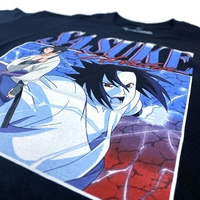 Naruto Shippuden - Sasuke Uchiha '90s T-Shirt - Crunchyroll Exclusive! image number 1