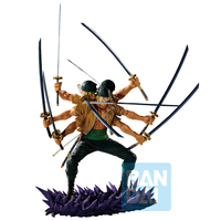 one-piece-roronoa-zoro-ichibansho-figure-genealogy-of-swordsmans-soul-ver image number 2