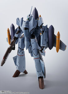 Macross Zero - VF-0A Phoenix + QF2200D-B Ghost HI-METAL R Build Action Figure (Shin Kudo Use Ver.)
