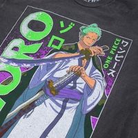 One Piece - Zoro Wano Country LS T-Shirt - Crunchyroll Exclusive! image number 2