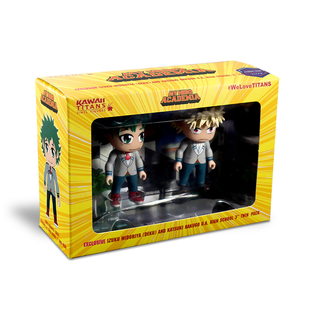 My Hero Academia - Deku & Bakugo (School Uniform) 2-Pack image number 1
