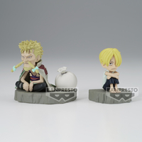 One Piece - Sanji & Zeff World Collectible Figure Log Stories Figure Set image number 0