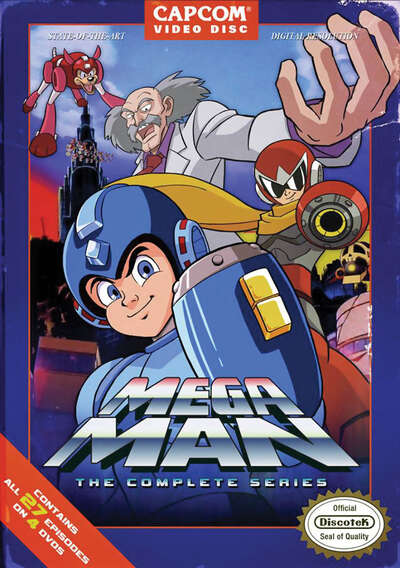 Mega Man DVD Complete Series (D)