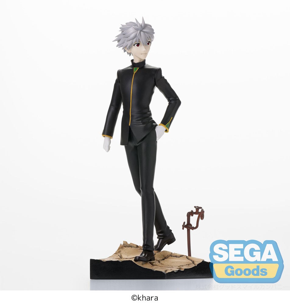 Evangelion-3-0-1-0-Thrice-Upon-a-Time-statuette-PVC-Vignetteum-SPM-Kaworu-Nagisa-Commander-Suit-Ver-19-cm image number 0