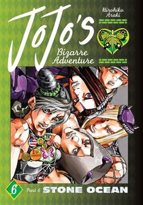 JoJo's Bizarre Adventure Part 6: Stone Ocean Manga Volume 6 (Hardcover)