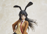 Rascal Does Not Dream of Bunny Girl Senpai - Mai Sakurajima Prize Figure (Uniform Bunny Ver.) image number 6