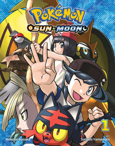 Pokemon Sun & Moon Manga Volume 1