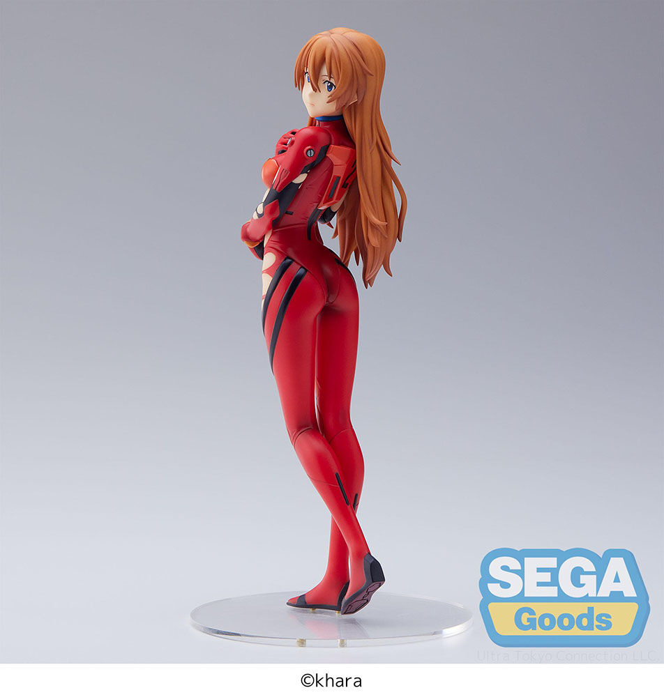 Evangelion 3.0+1.0 Thrice Upon a Time - Asuka Shikinami Langley SPM Prize Figure (Ripped Plugsuit Ver.) image number 1