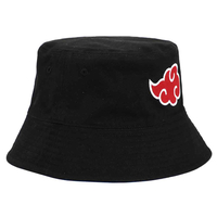 Naruto Shippuden - Hidden Leaf & Cloud Reversible Bucket Hat image number 4
