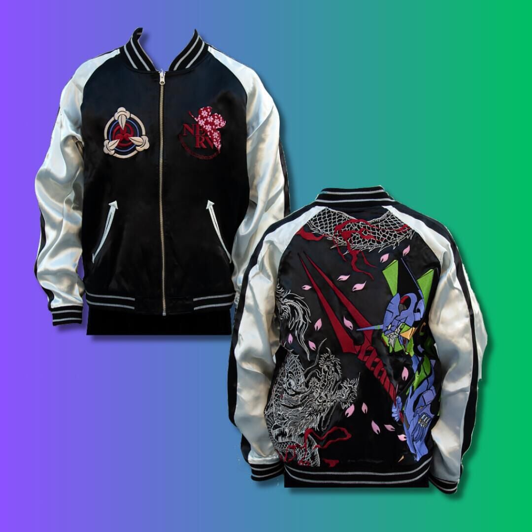 Rebuild of Evangelion - EVA-01 & Rei Night Cherry Blossoms