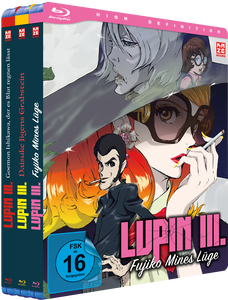 Lupin III. - Movie - Bundle 1-3 - Blu-ray (Deutsch)