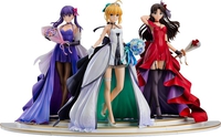 Fate/Stay Night - Saber, Rin Tohsaka, and Sakura Matou  1/7-Scale Figures in Premium Box (15th Celebration Dress Ver.) image number 6