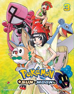 Pokemon Sun & Moon Manga Volume 3