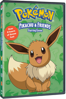 Pokemon Pikachu & Friends Starring Eevee DVD image number 0