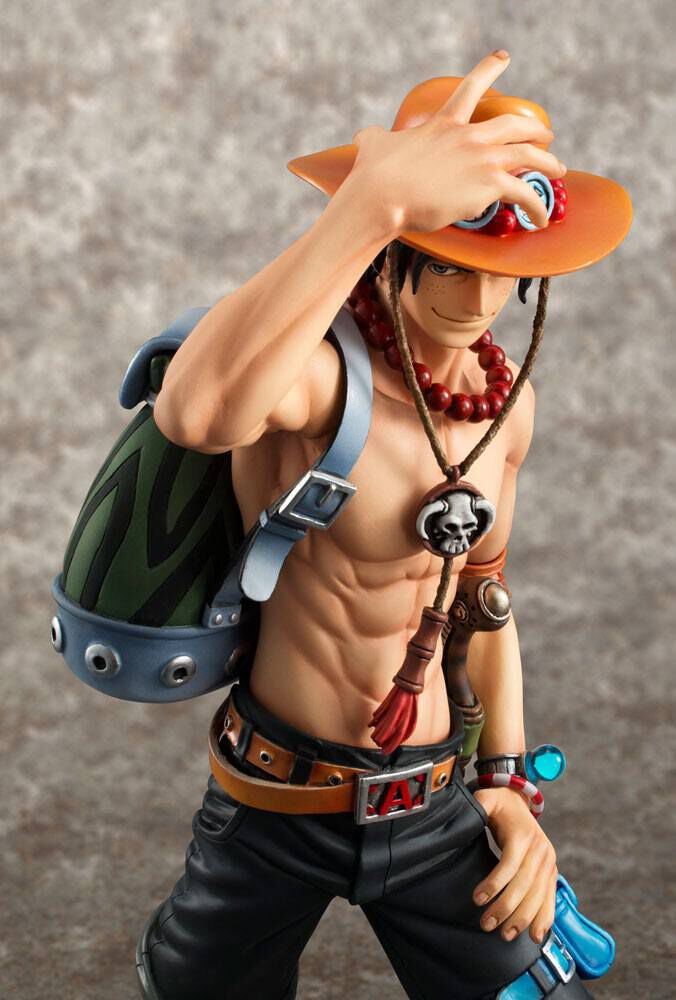 One-Piece-statuette-PVC-1-8-Excellent-Model-NEO-DX-Portgas-D-Ace-10th-Limited-Ver-23-cm image number 1
