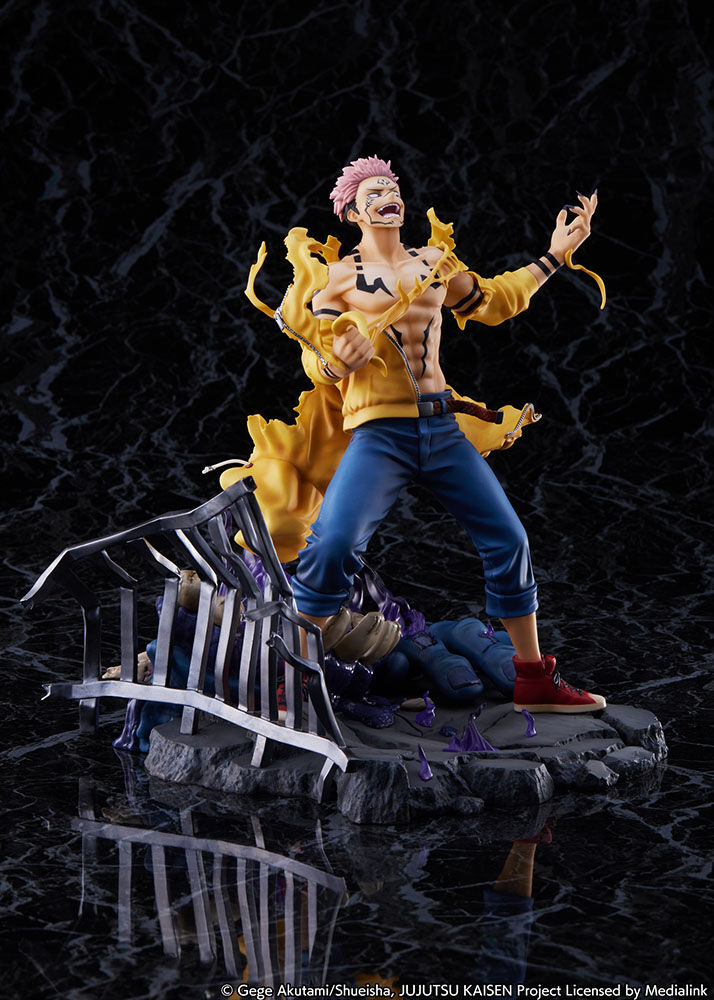 JUJUTSU KAISEN - Sukuna 1/7 Scale Figure (Shibuya Scramble Ver.) image number 3