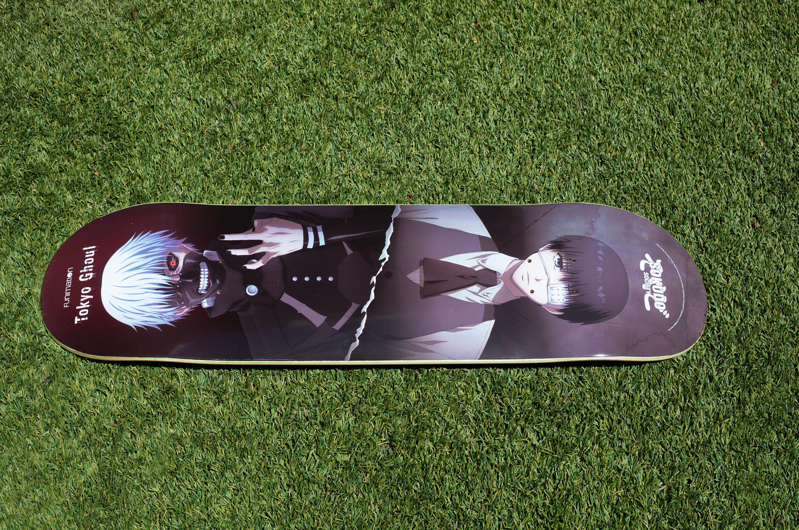 Tokyo Ghoul - Kaneki x2 Skate Deck