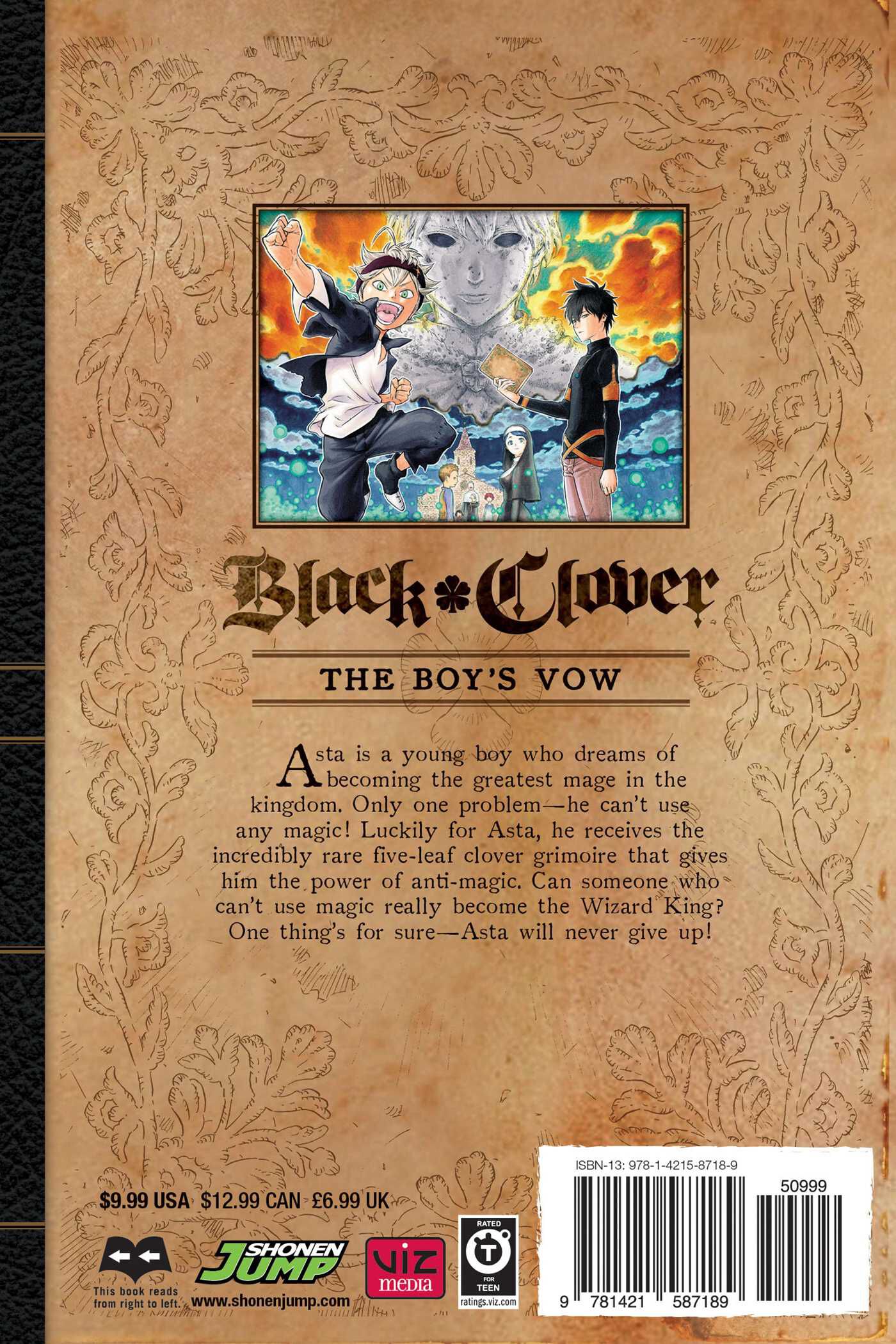 Black Clover Manga Volume 1 image number 1