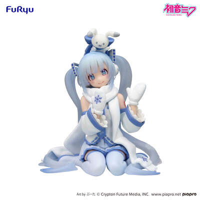 Hatsune Miku - Snow Miku Noodle Stopper Prize Figure (Sky Town 10th Ver.)