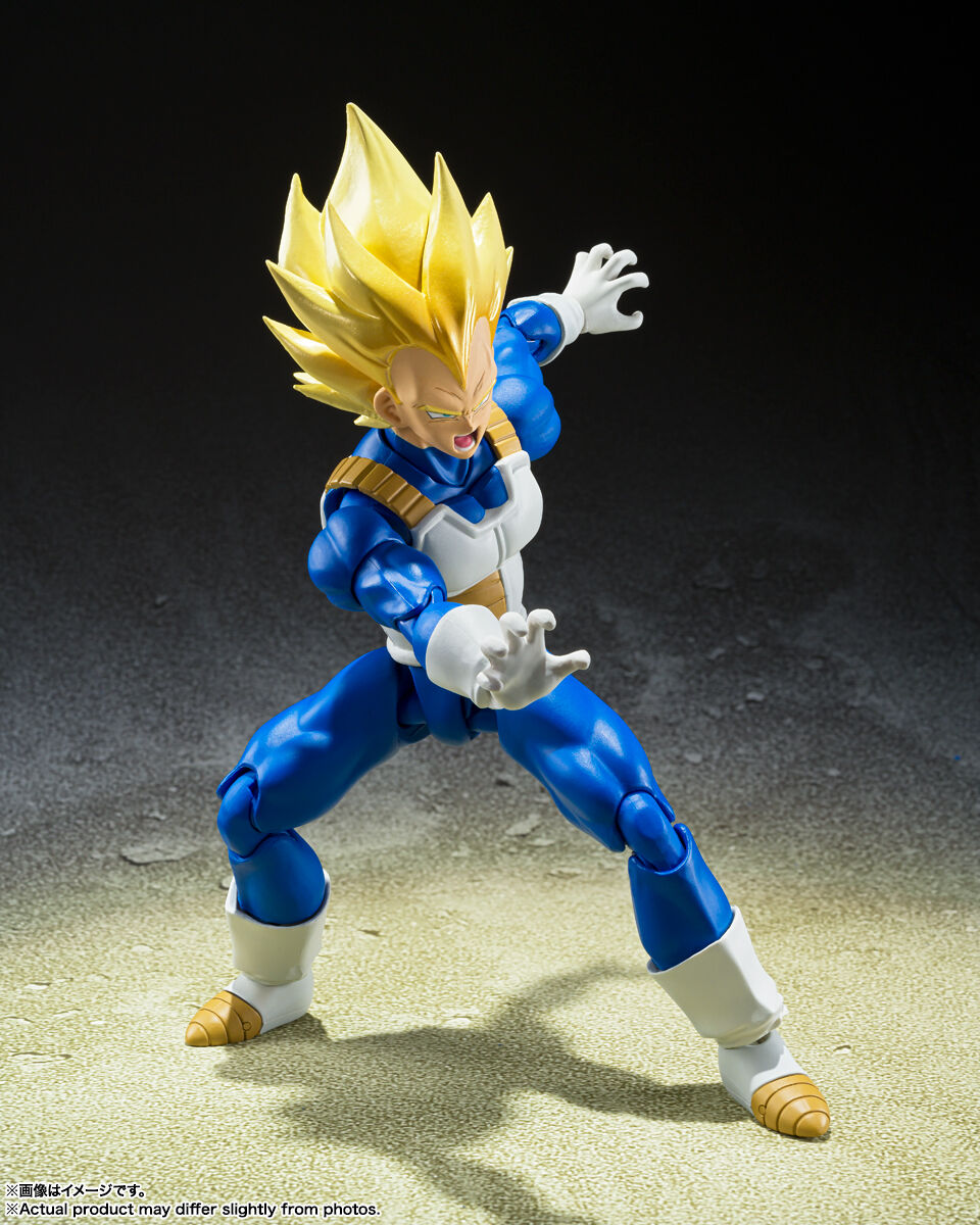 Dragon Ball Z - Super Saiyan Vegeta Bandai Spirits S.H.Figuarts image number 2