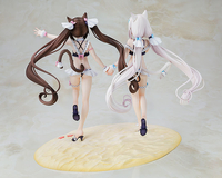NekoPara - Chocola & Vanilla 1/7 Scale Special Kadokawa Figure Set (Maid Swimsuit Ver.) image number 2