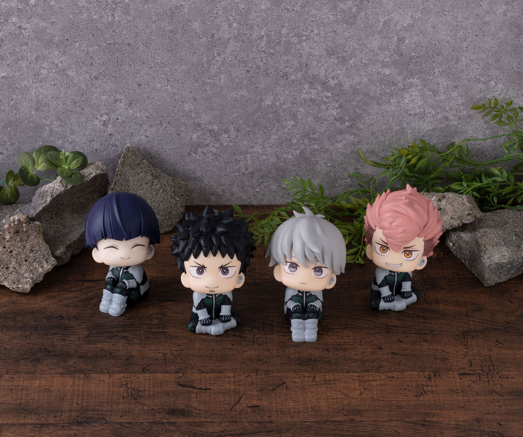 kaiju-no-kafka-hibino-soshiro-hoshina-look-up-series-figure-set-with-gift image number 17