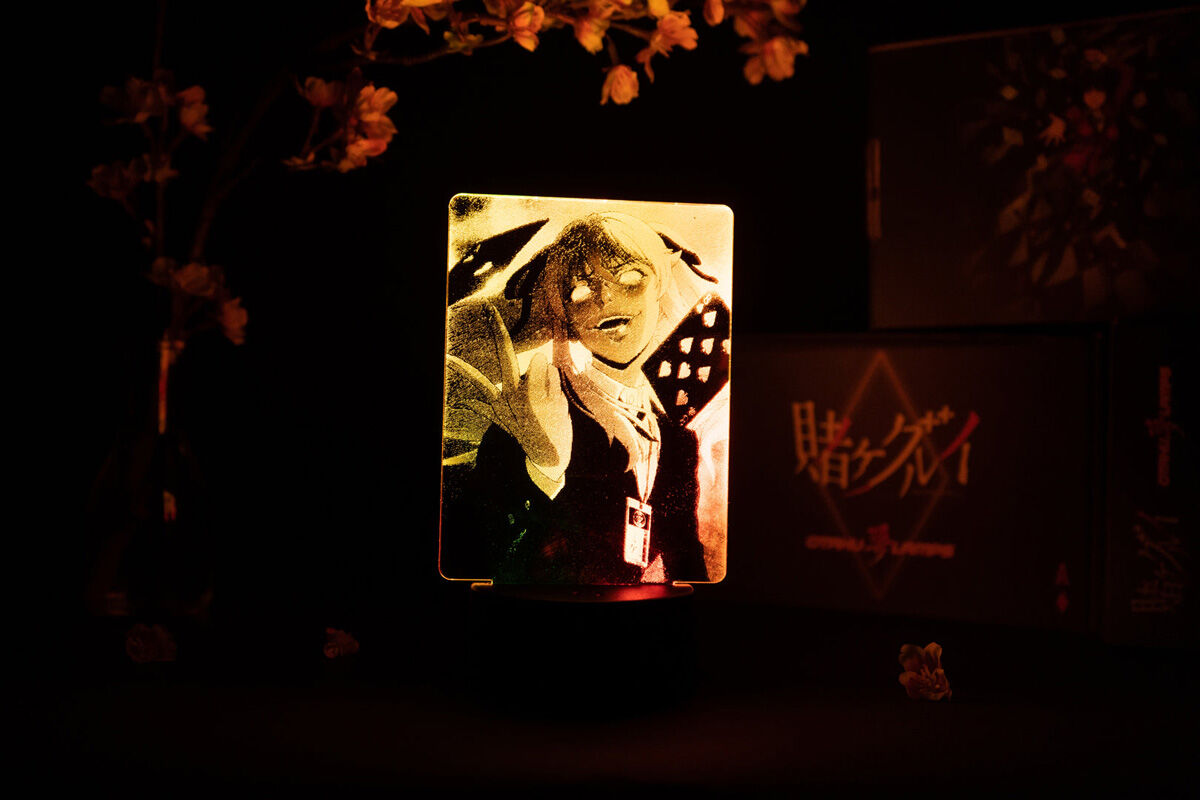 Mary Saotome Baaaka Kakegurui Dual LED Otaku Lamp