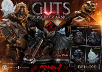 Berserk - Guts 1/4 Scale Statue (Berserker Armor Rage Edition Deluxe Ver.) image number 0