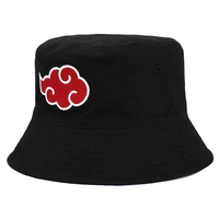 Naruto Shippuden - Hidden Leaf & Cloud Reversible Bucket Hat image number 3