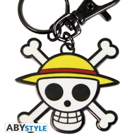 One Piece - Keychain - Skull - Luffy X4 image number 0