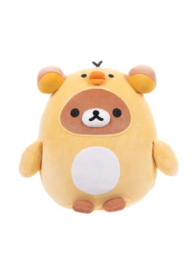 Rilakkuma - Rilakkuma in Kiiroitori Kigurumi 14.5 Inch Plush