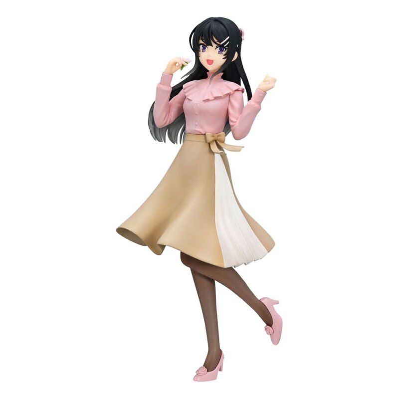 Rascal Does Not Dream of Bunny Girl Senpai Trio-Try-iT PVC Statue Mai Sakurajima Spring Outfit Ver. 21 cm image number 0