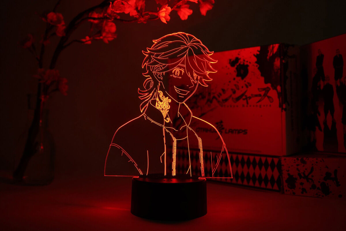 Kazutora Hanemiya Bust Tokyo Revengers Otaku Lamp