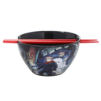 Jujutsu Kaisen - Yuji Sukuna Ramen Bowl With Chopsticks image number 1