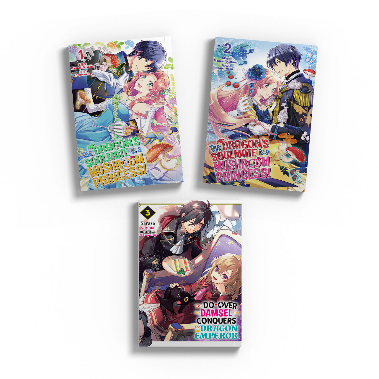 the-dragons-soulmate-is-a-mushroom-princess-novel-1-3-bundle