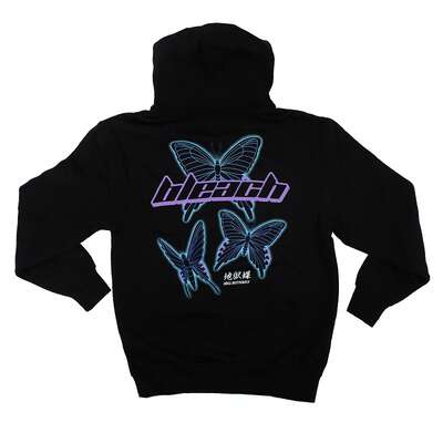 BLEACH - Rukia Soul Society Butterfly Fleece Hoodie - Crunchyroll Exclusive