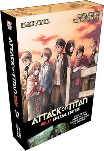 Attack on Titan Special Edition Manga Volume 17 + DVD