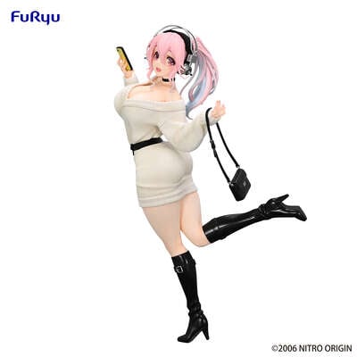 Super Sonico - Super Sonico Trio-Try-iT Prize Figure (Winter Memory Ver.)