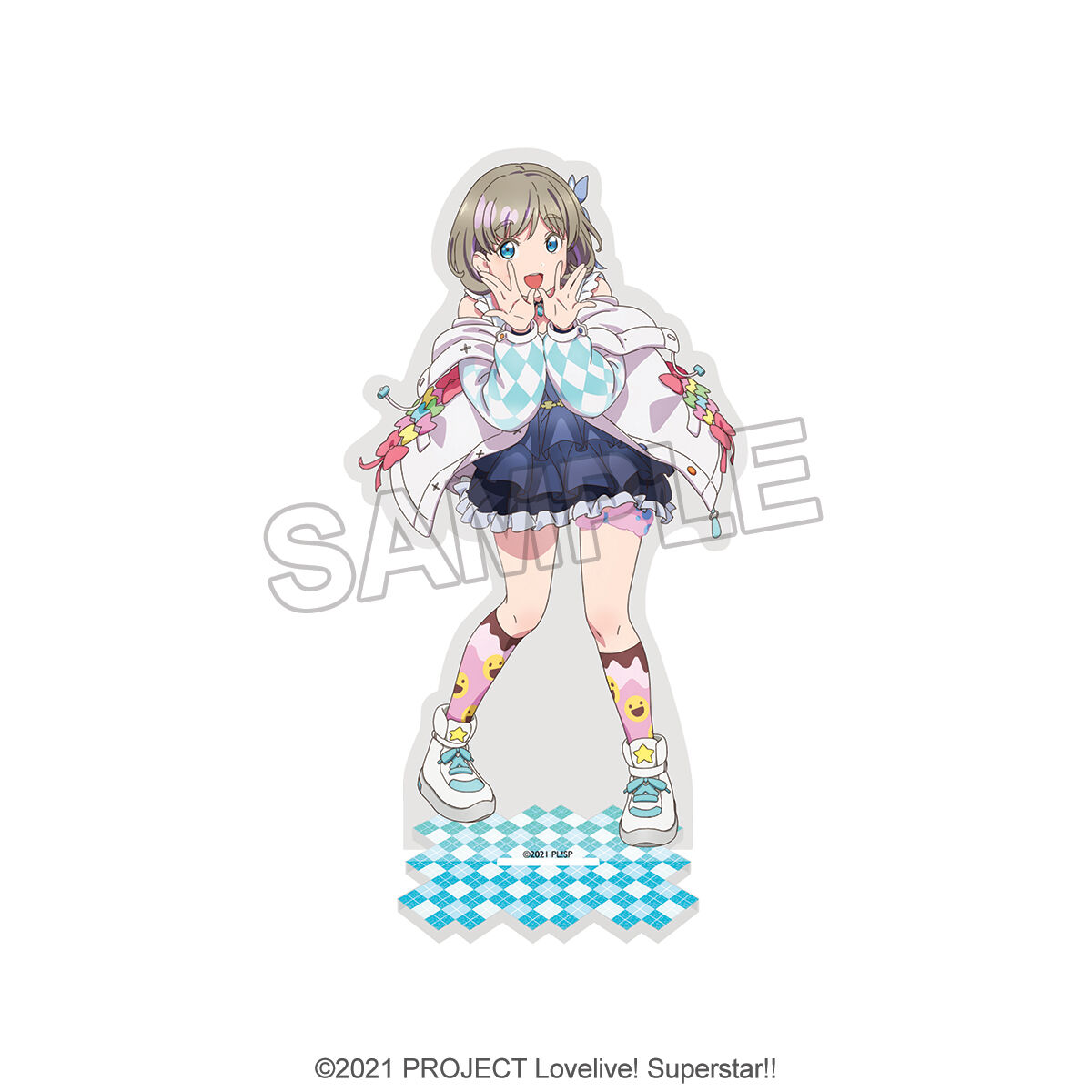 Love Live! Superstar!! Keke Tang Deka Acrylic Stand